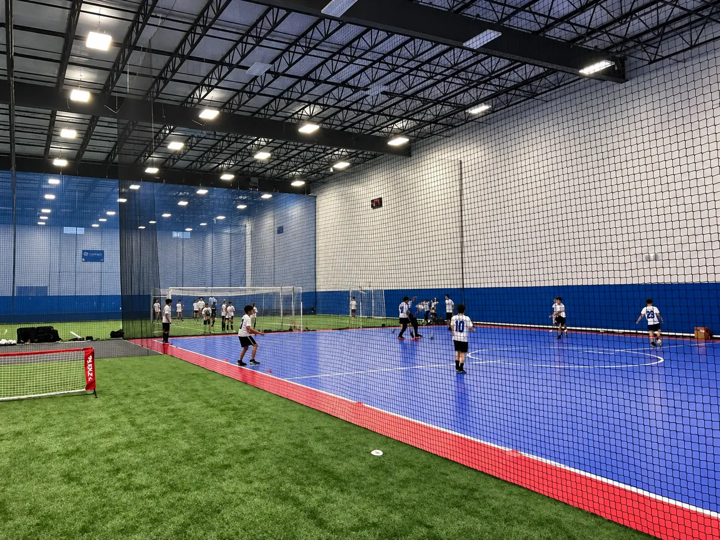 State-of-the-Art Equipment at the Cadence Futsal facility in Illinois
